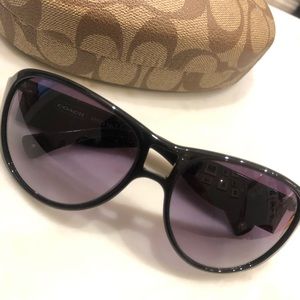 Coach Sunglasses - Black; like new!